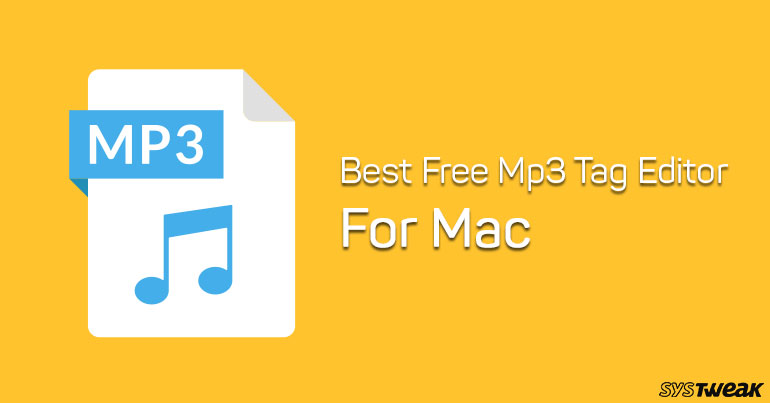 Best free mp3 tag editor mac os x