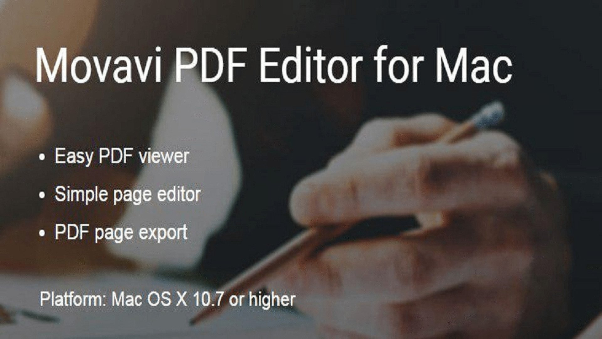 Free pdf editor for mac os x